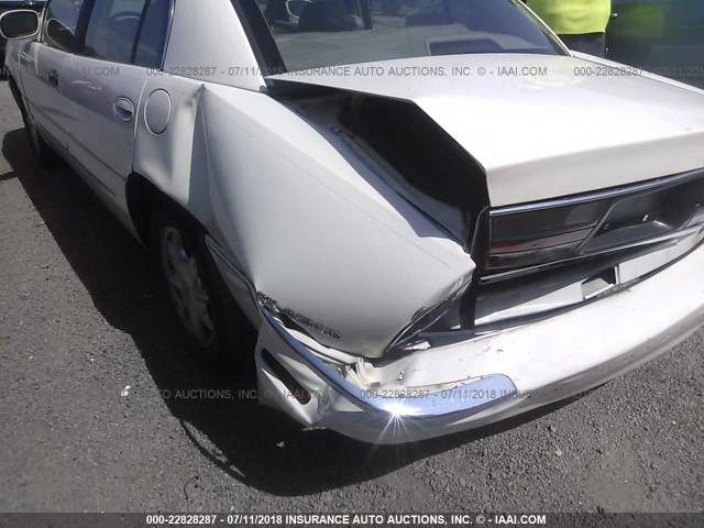 1G4CW54K014152726 - 2001 BUICK PARK AVENUE  WHITE photo 6