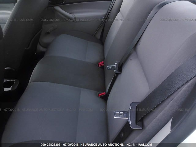 1FAFP34N57W271985 - 2007 FORD FOCUS ZX4/S/SE/SES 白色 照片 8
