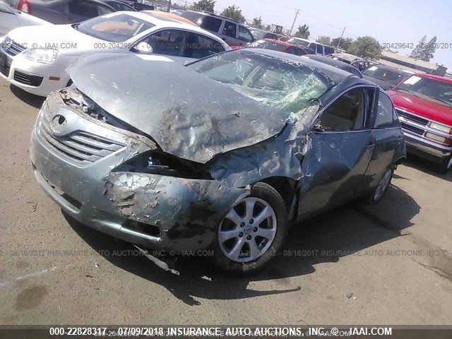 4T1BE46K17U626097 - 2007 TOYOTA CAMRY NEW GENERAT CE/LE/XLE/SE GREEN photo 2