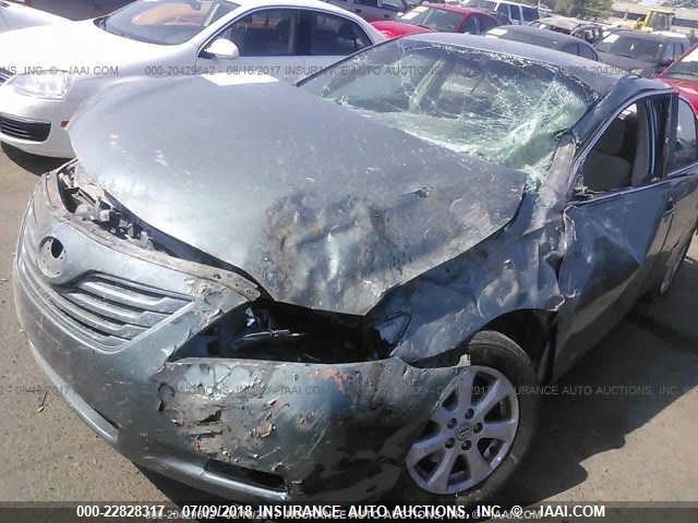 4T1BE46K17U626097 - 2007 TOYOTA CAMRY NEW GENERAT CE/LE/XLE/SE GREEN photo 6