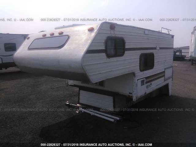 00000000000007331 - 1987 CASCADE TRUCK CAMPER  WHITE photo 2