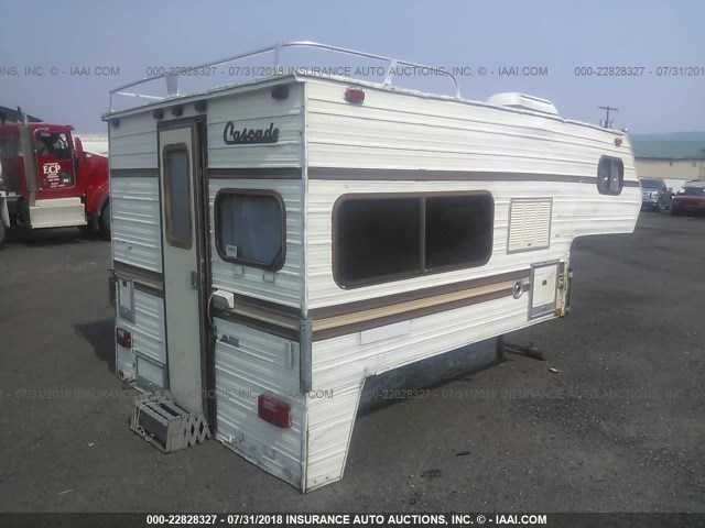 00000000000007331 - 1987 CASCADE TRUCK CAMPER  WHITE photo 4