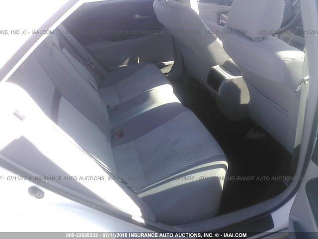 4T4BF1FKXDR295226 - 2013 TOYOTA CAMRY L/SE/LE/XLE 白色 照片 8