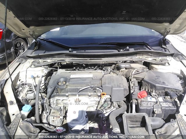 1HGCR2F87DA168229 - 2013 HONDA ACCORD EXL GOLD photo 10