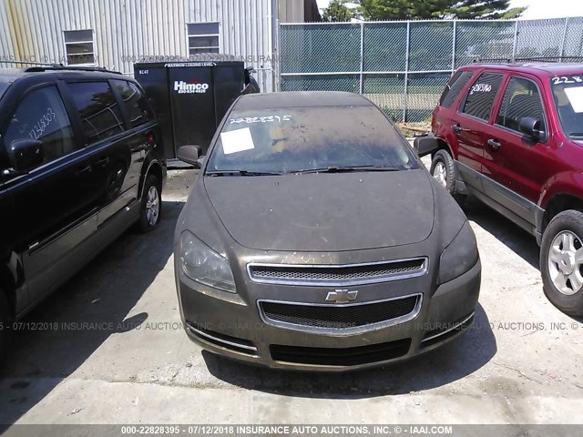 1G1ZC5EB5AF241369 - 2010 CHEVROLET MALIBU 1LT 黑色 照片 6