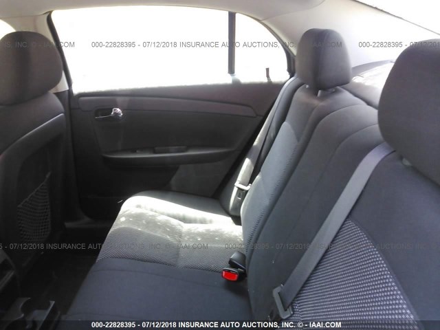 1G1ZC5EB5AF241369 - 2010 CHEVROLET MALIBU 1LT 黑色 照片 8