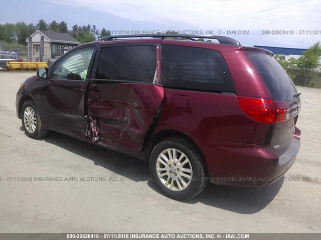 5TDBK23C59S027077 - 2009 TOYOTA SIENNA LE MAROON photo 3