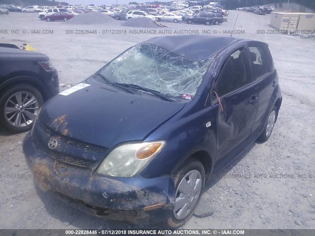 JTKKT624760166410 - 2006 TOYOTA SCION XA BLUE photo 6