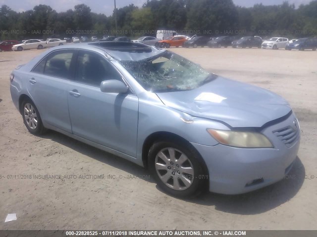 4T1BE46K77U501413 - 2007 TOYOTA CAMRY NEW GENERAT CE/LE/XLE/SE BLUE photo 1