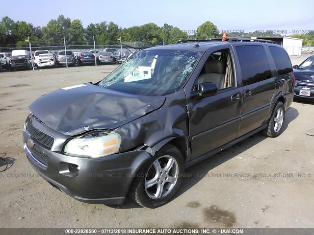 1GNDV23L85D177486 - 2005 CHEVROLET UPLANDER LS BROWN photo 2