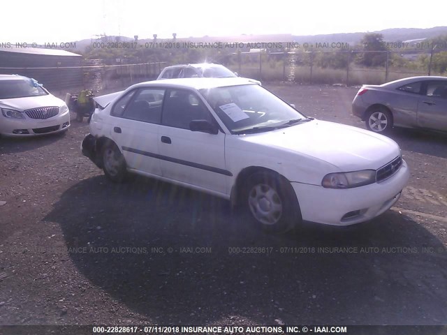 4S3BD4356W7211523 - 1998 SUBARU LEGACY L WHITE photo 1