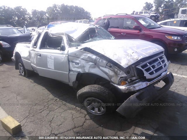 1FTYR14E01PA34081 - 2001 FORD RANGER SUPER CAB SILVER photo 1