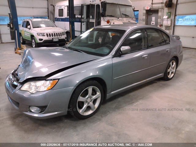 4S3BL626X87224805 - 2008 SUBARU LEGACY 2.5I LIMITED GRAY photo 2