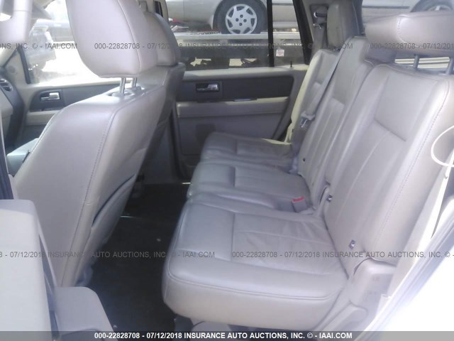 1FMJU1J50BEF55301 - 2011 FORD EXPEDITION XLT/KING RANCH SILVER photo 8