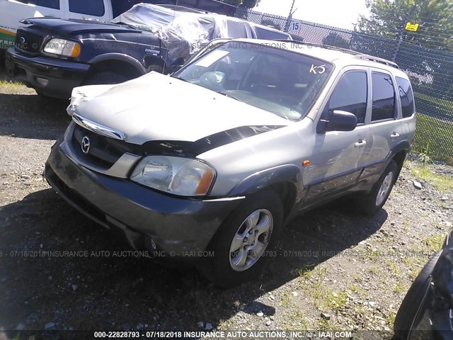 4F2CZ961X4KM19765 - 2004 MAZDA TRIBUTE ES 金色 照片 2