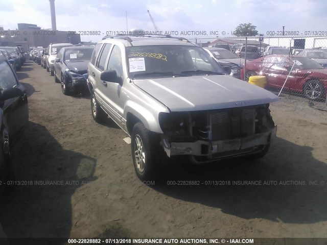 1J4GW48S74C238436 - 2004 JEEP GRAND CHEROKEE LAREDO/COLUMBIA/FREEDOM 奶油色 照片 1