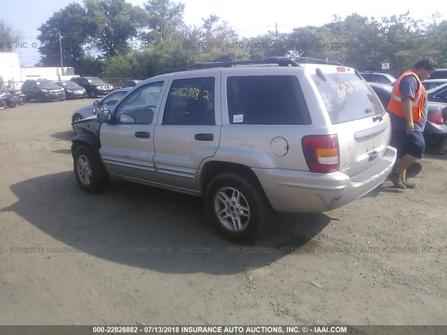 1J4GW48S74C238436 - 2004 JEEP GRAND CHEROKEE LAREDO/COLUMBIA/FREEDOM 奶油色 照片 3