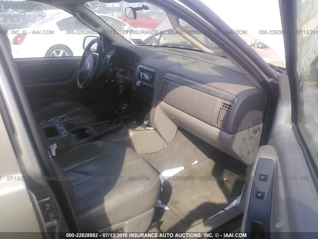 1J4GW48S74C238436 - 2004 JEEP GRAND CHEROKEE LAREDO/COLUMBIA/FREEDOM 奶油色 照片 5