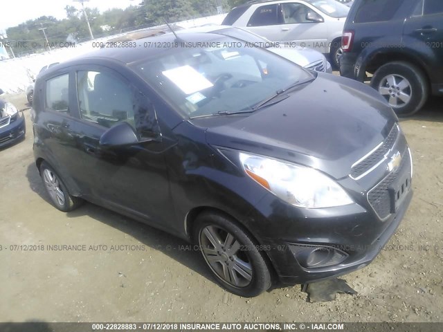 KL8CB6S90DC595600 - 2013 CHEVROLET SPARK LS BLACK photo 1