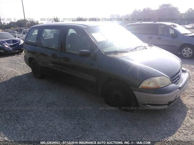 2FMZA5144YBD08068 - 2000 FORD WINDSTAR LX GREEN photo 1