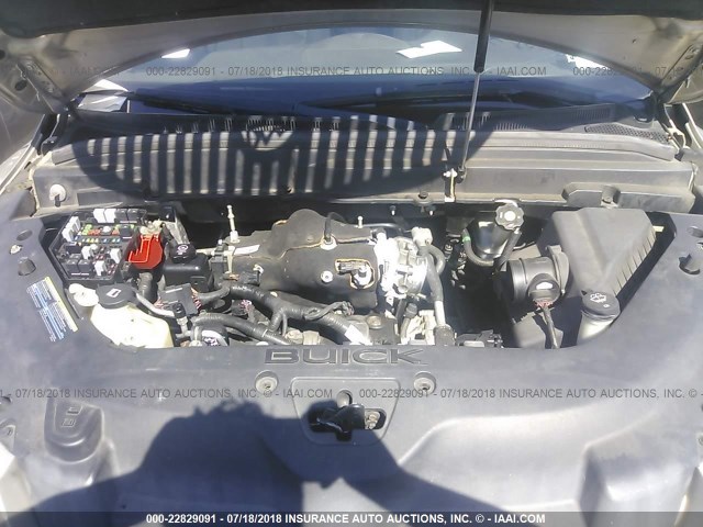 5GAER23768J127911 - 2008 BUICK ENCLAVE CXL 金色 照片 10