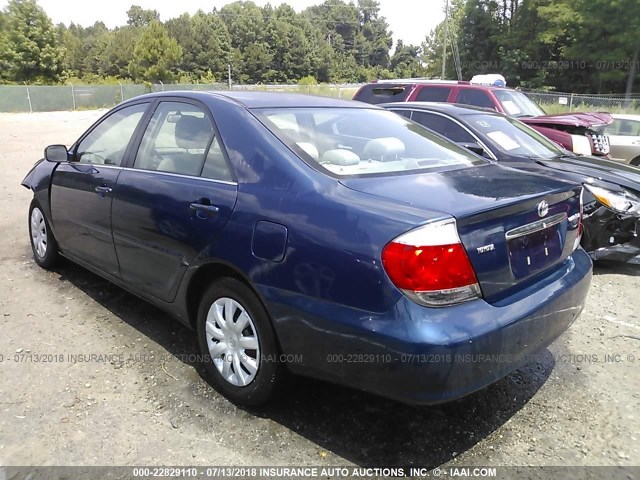 4T1BE30K96U107249 - 2006 TOYOTA CAMRY LE/XLE/SE Tünd mavi foto 3
