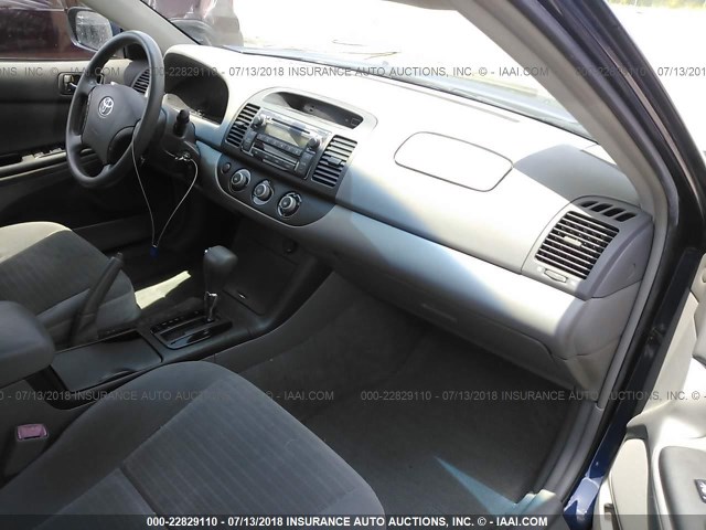 4T1BE30K96U107249 - 2006 TOYOTA CAMRY LE/XLE/SE Tünd mavi foto 5
