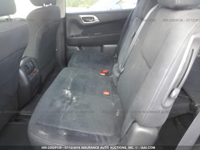 5N1AR2MM8FC660356 - 2015 NISSAN PATHFINDER S/SV/SL/PLATINUM 灰色 照片 8