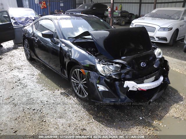 JF1ZNAA17D2718926 - 2013 TOYOTA SCION FR-S BLACK photo 1