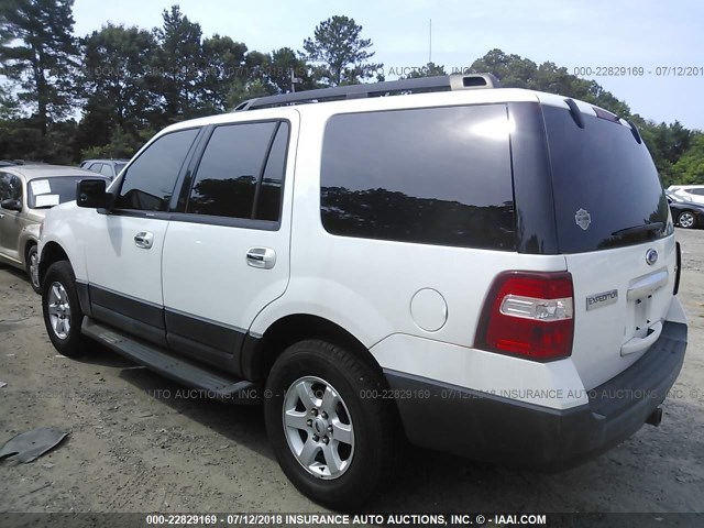 1FMJU1F59BEF32690 - 2011 FORD EXPEDITION XL WHITE photo 3