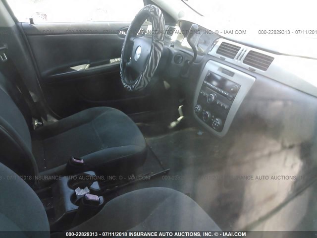 2G1WS55R679336155 - 2007 CHEVROLET IMPALA POLICE WHITE photo 5