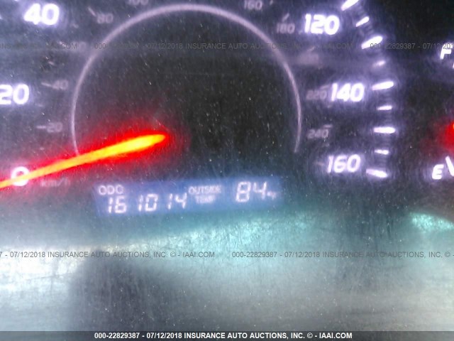 4T1BK3EK5AU108036 - 2010 TOYOTA CAMRY SE/LE/XLE RED photo 7