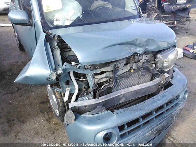 JN8AZ2KR0BT206927 - 2011 NISSAN CUBE S/SL/KROM TEAL photo 6