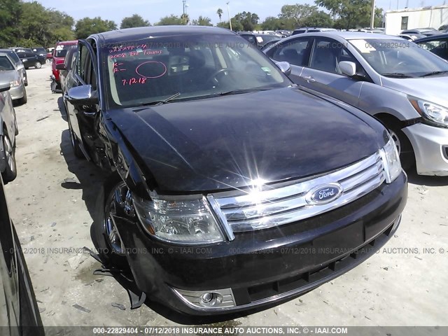 1FAHP25W28G182056 - 2008 FORD TAURUS LIMITED BLACK photo 1