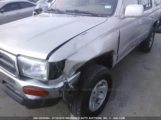 JT3GN86R2W0064025 - 1998 TOYOTA 4RUNNER SR5 SILVER photo 6