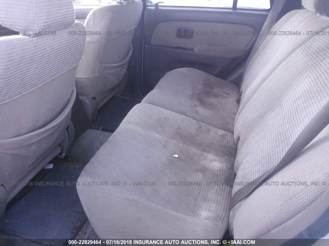 JT3GN86R2W0064025 - 1998 TOYOTA 4RUNNER SR5 SILVER photo 8