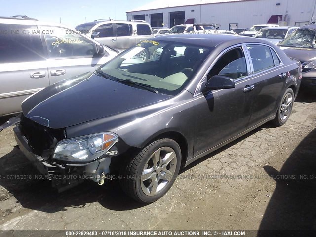 1G1ZA5EU5BF348463 - 2011 CHEVROLET MALIBU LS ნაცრისფერი ფოტო 2