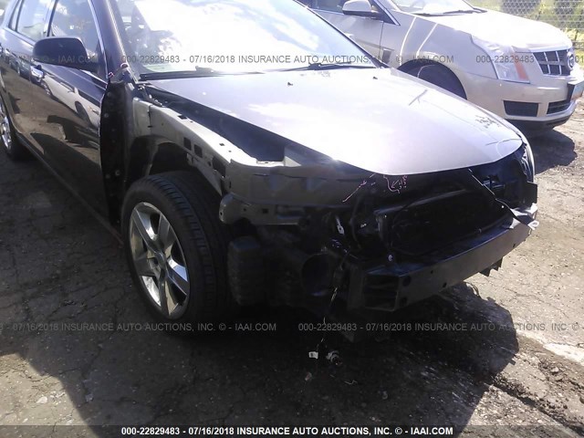 1G1ZA5EU5BF348463 - 2011 CHEVROLET MALIBU LS ნაცრისფერი ფოტო 6