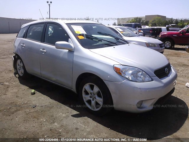 2T1KR32E15C364479 - 2005 TOYOTA COROLLA MATRIX XR SILVER photo 1