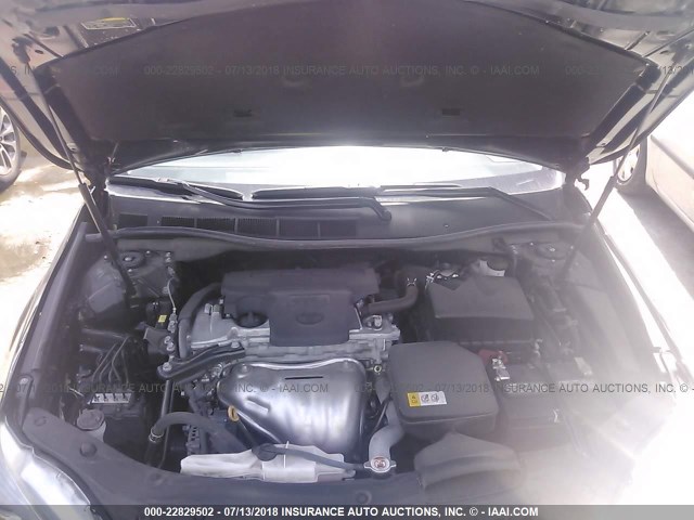 4T1BF1FK1HU372016 - 2017 TOYOTA CAMRY LE/XLE/SE/XSE BLACK photo 10