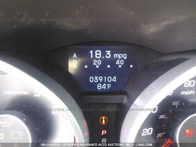 19UUA9F57DA004246 - 2013 ACURA TL TECH WHITE photo 7