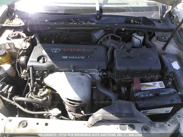 4T1BE30K13U252331 - 2003 TOYOTA CAMRY LE/XLE/SE Qızıl foto 10