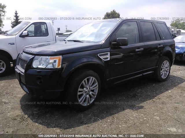 SALFT24N79H124020 - 2009 LAND ROVER LR2 HSE TECHNOLOGY BLACK photo 2