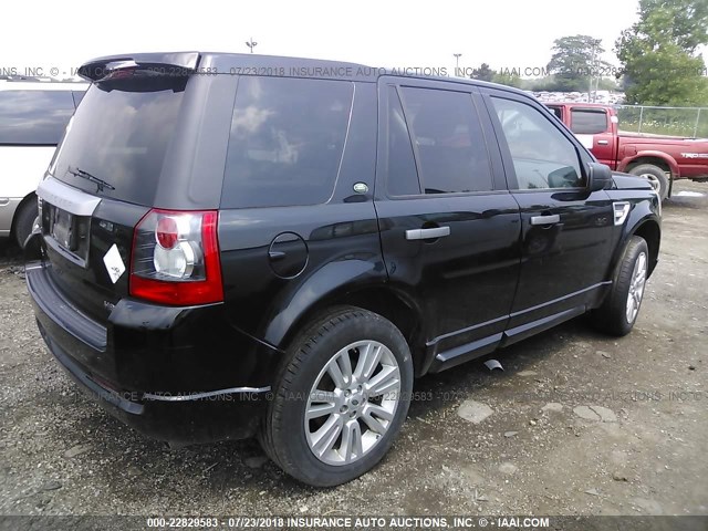 SALFT24N79H124020 - 2009 LAND ROVER LR2 HSE TECHNOLOGY BLACK photo 4