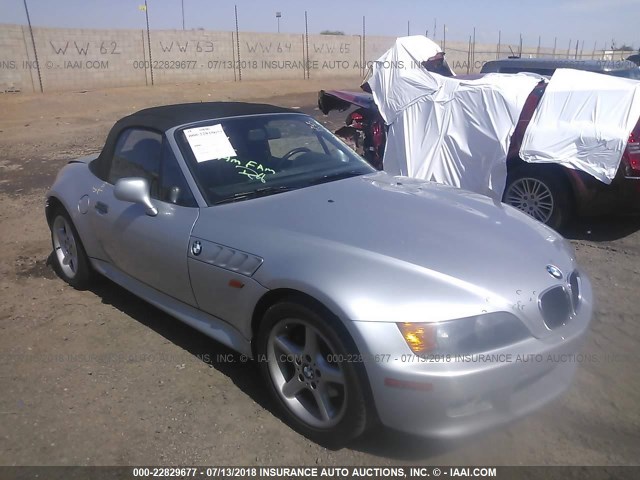 4USCJ3320VLC05670 - 1997 BMW Z3 2.8 SILVER photo 1