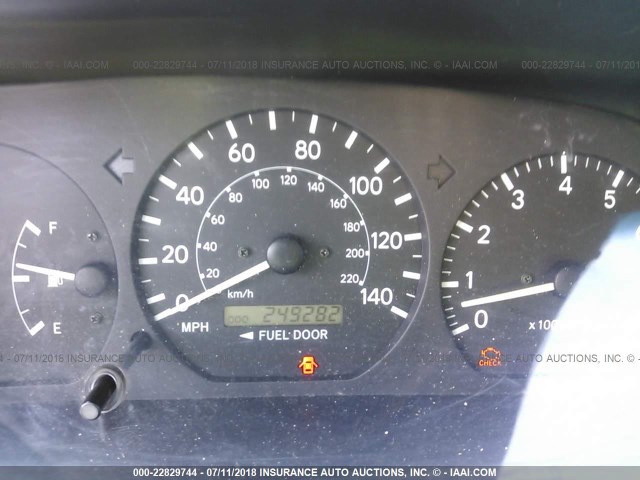 4T1BG22K51U042152 - 2001 TOYOTA CAMRY CE/LE/XLE 棕色 照片 7