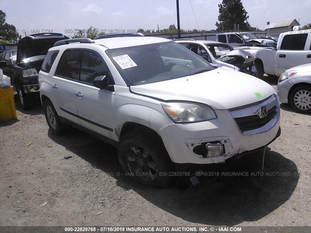 5GZER13788J174266 - 2008 SATURN OUTLOOK XE WHITE photo 1