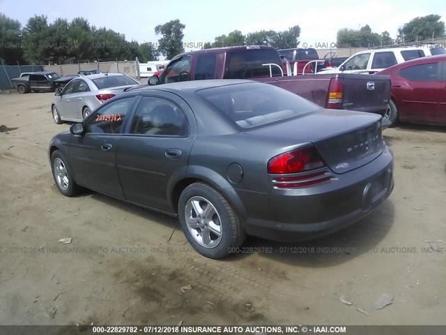 1B3EL56R44N298093 - 2004 DODGE STRATUS ES GRAY photo 3