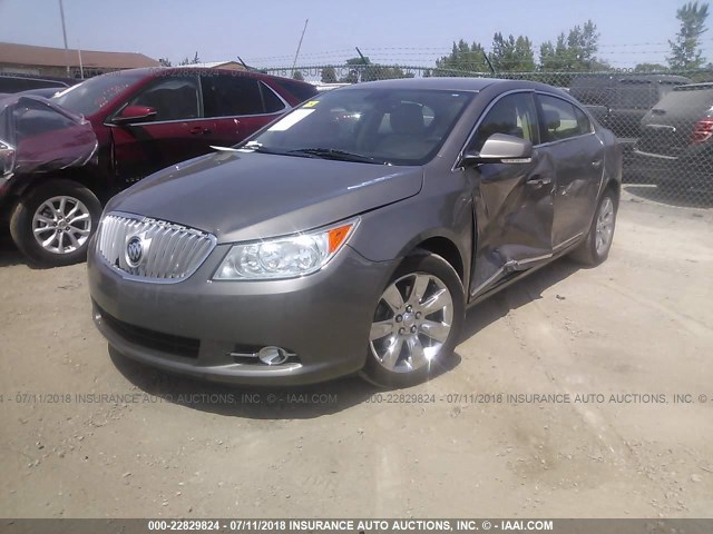 1G4GD5E3XCF164792 - 2012 BUICK LACROSSE PREMIUM BROWN photo 2