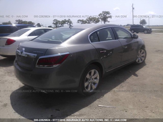 1G4GD5E3XCF164792 - 2012 BUICK LACROSSE PREMIUM BROWN photo 4